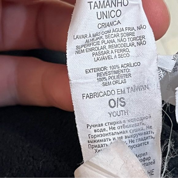 Columbia Kids' Pink Knit Pom-Pom Hat with Ear Flaps - Picture 5 of 7